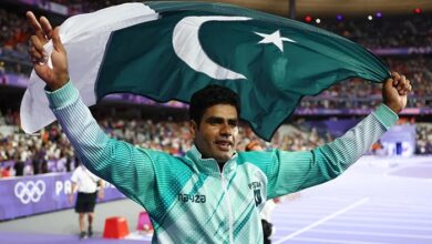 Arshad Olympic record throw