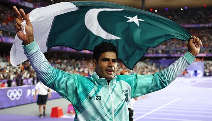 Arshad Olympic record throw