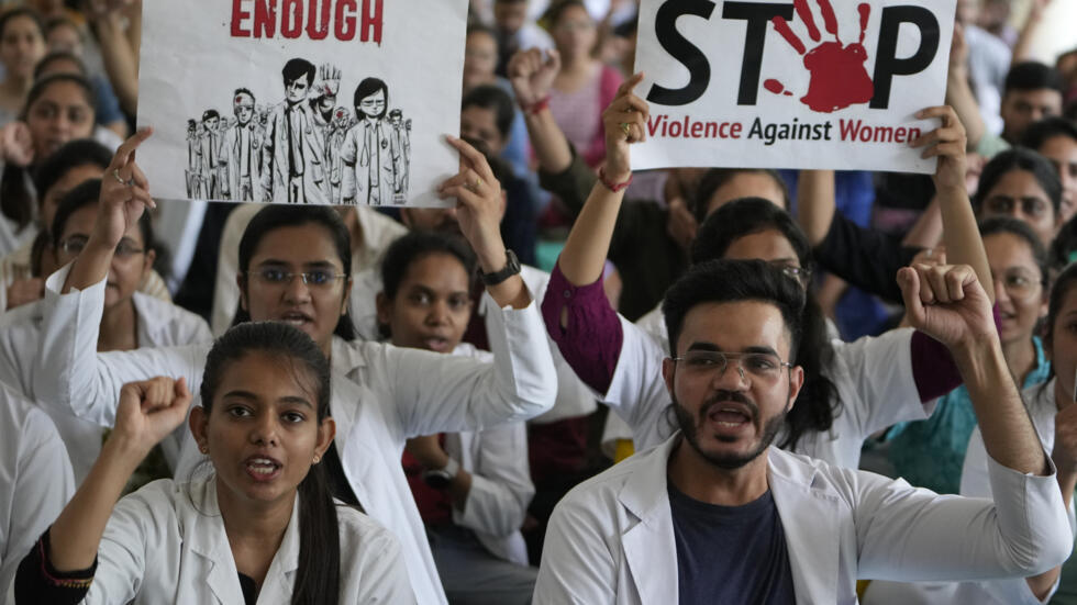 indian doctor strike against rape and murder