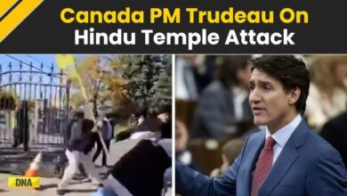 Trudeau condemns violence hindu temple