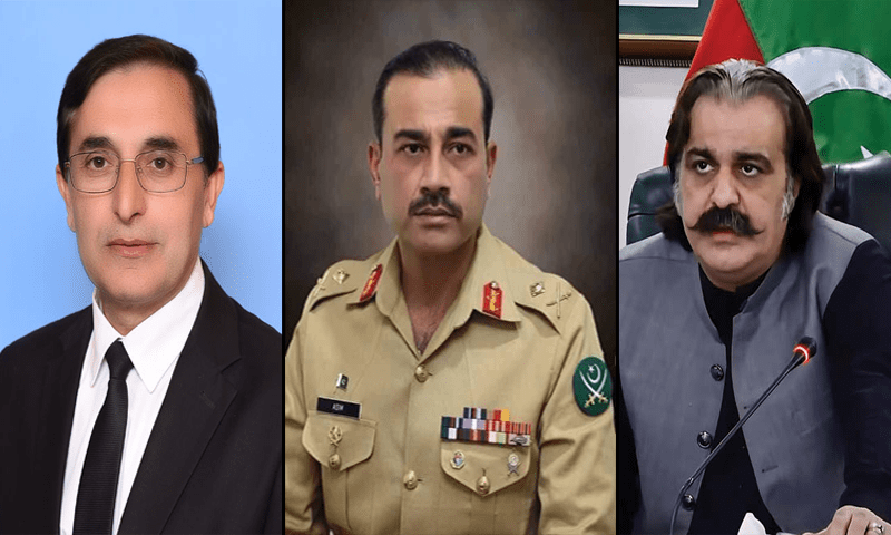 Met army chief with Gandapur