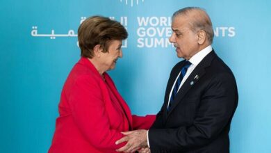 IMF chief meets PM Shehbaz