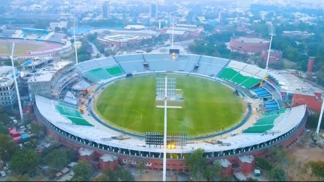 PM Shehbaz renovated Gaddafi stadium