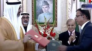 Pakistan UAE sign 5 five accords