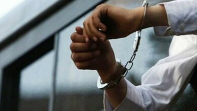 police arrest husband injuring wife with axe