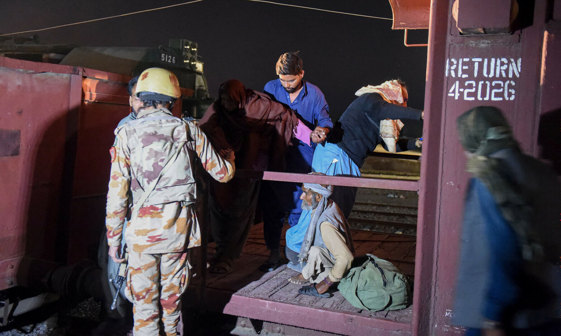 Terrorists' use of human shields
