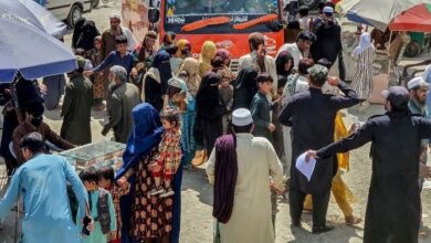 Afghan refugees being repatriated