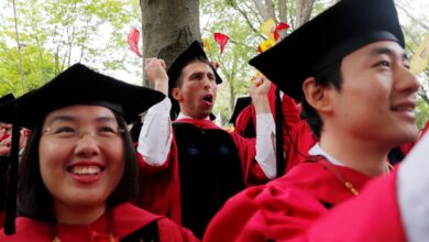 Trump says Chinese students