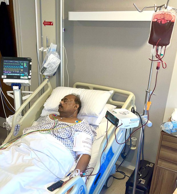 Altaf Hussain hospitalised in London